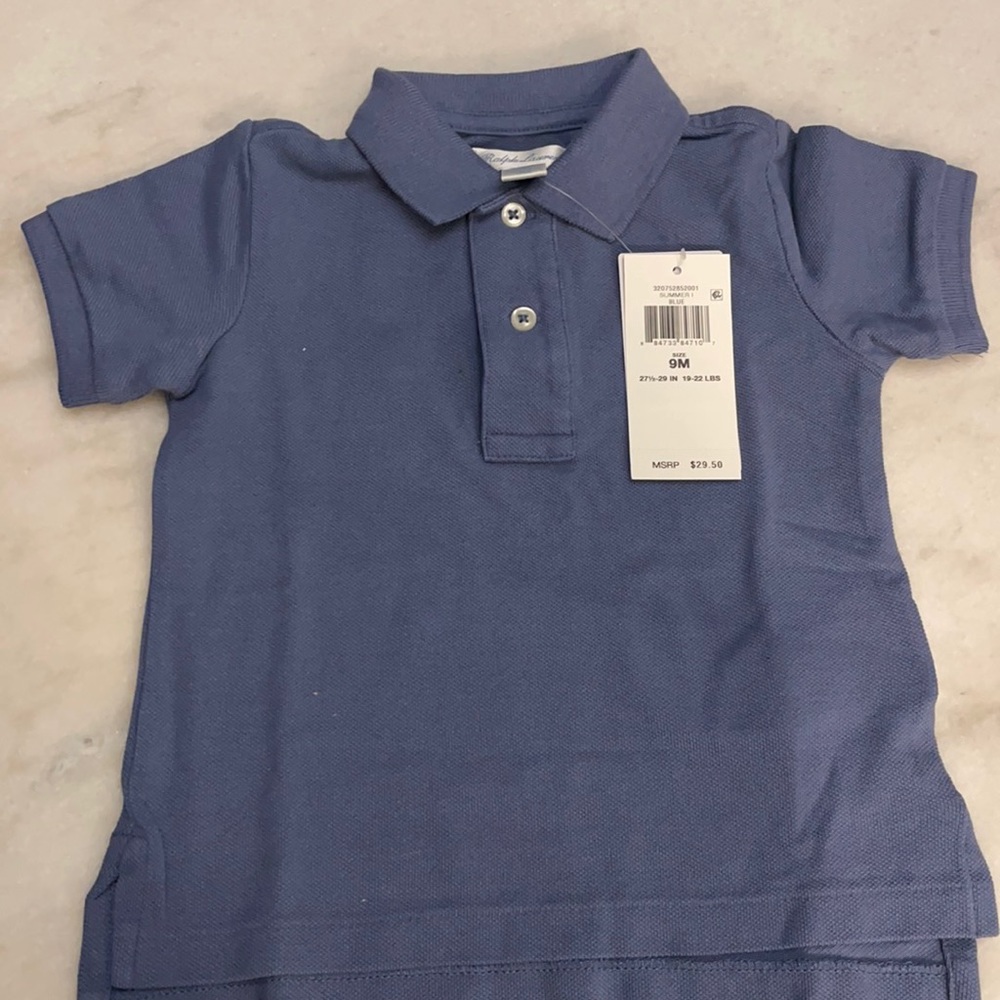 Ralph Lauren polo shirt infant 9m